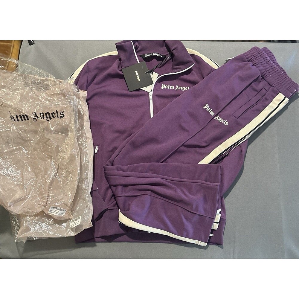 Palm Angels FW21 PurpleTrack Jacket & Pants Set NWTMen's Size XXL Retail $860